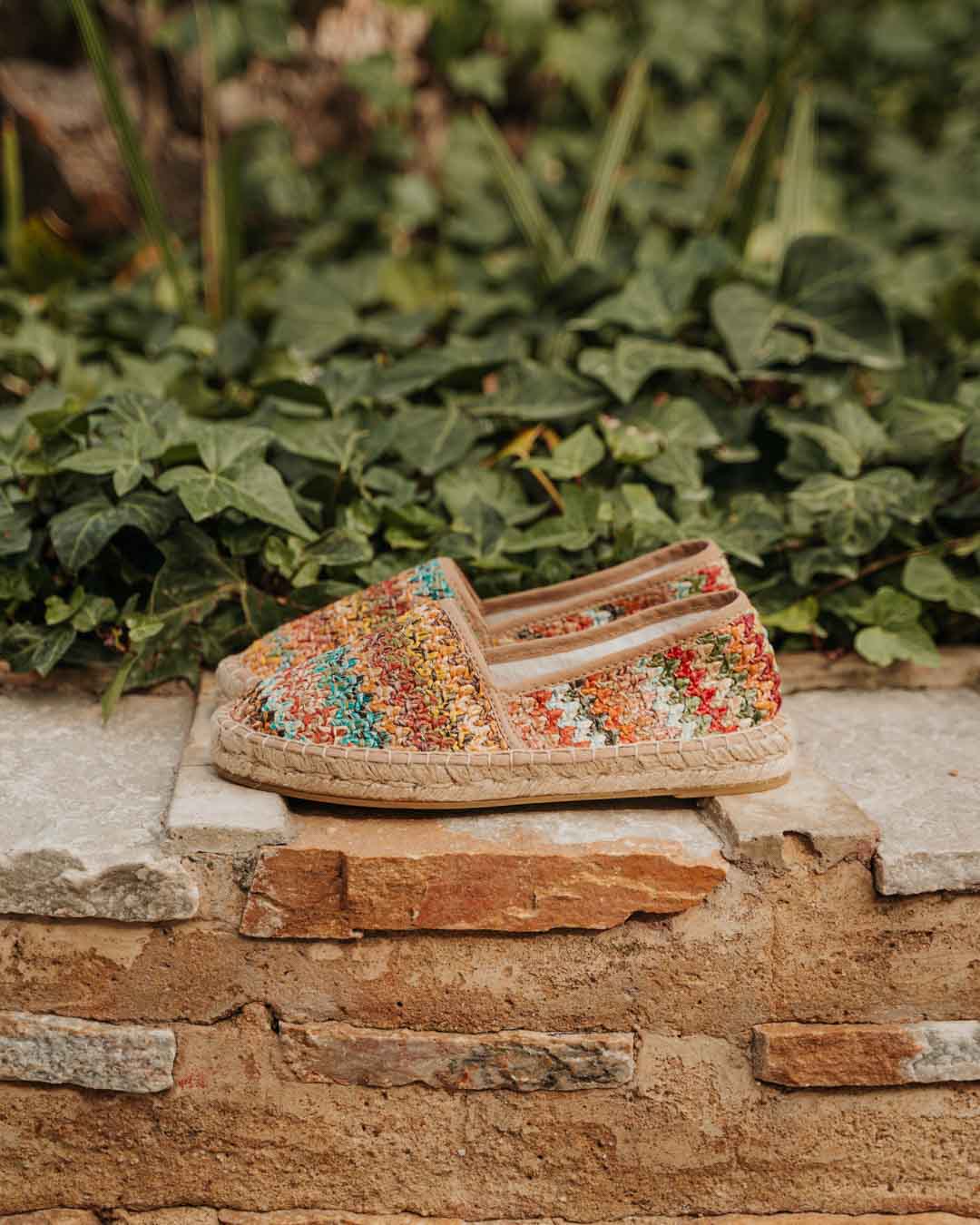 Alpargatas de yute mujer multicolor