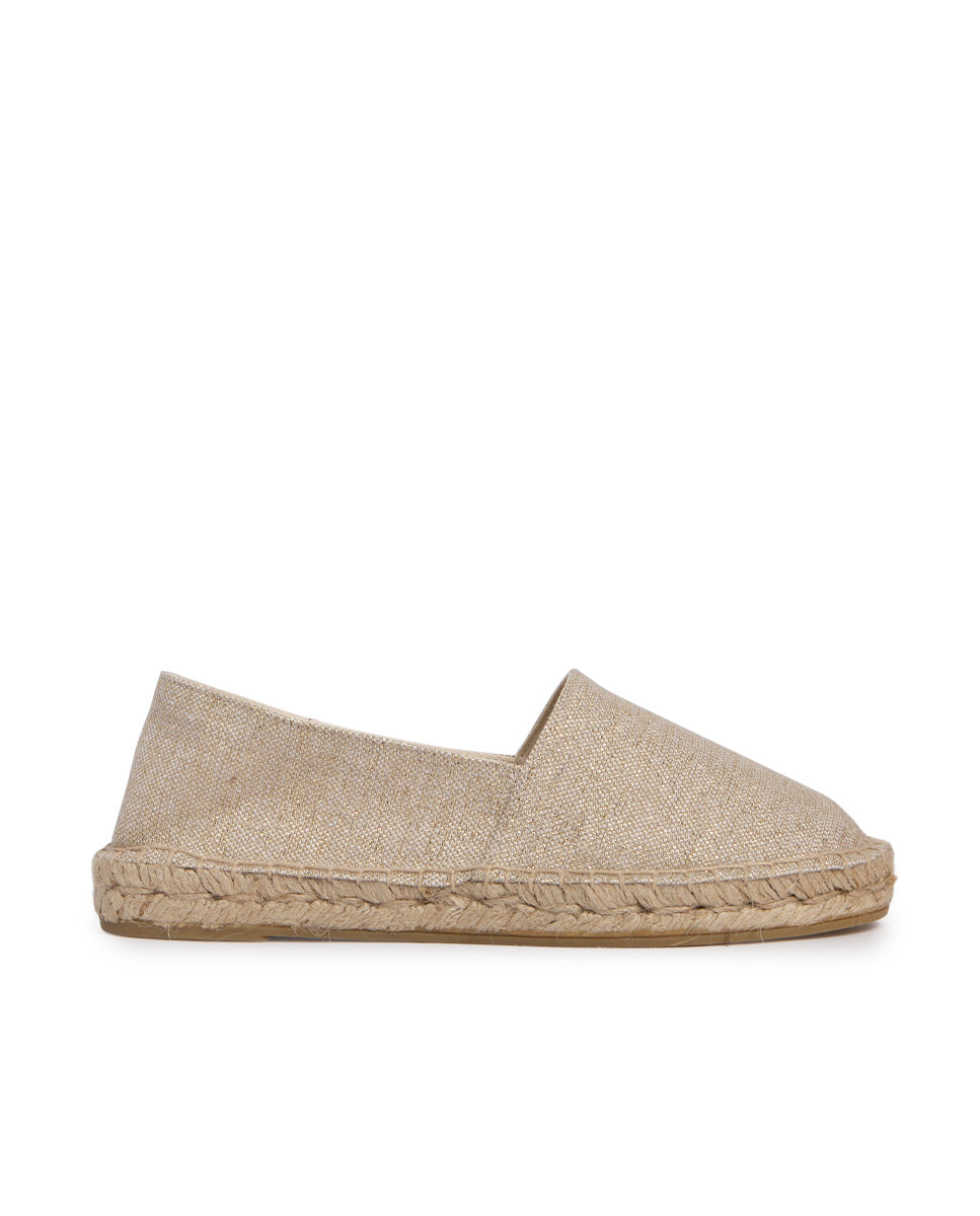 Alpargatas de yute mujer oro – Berevere