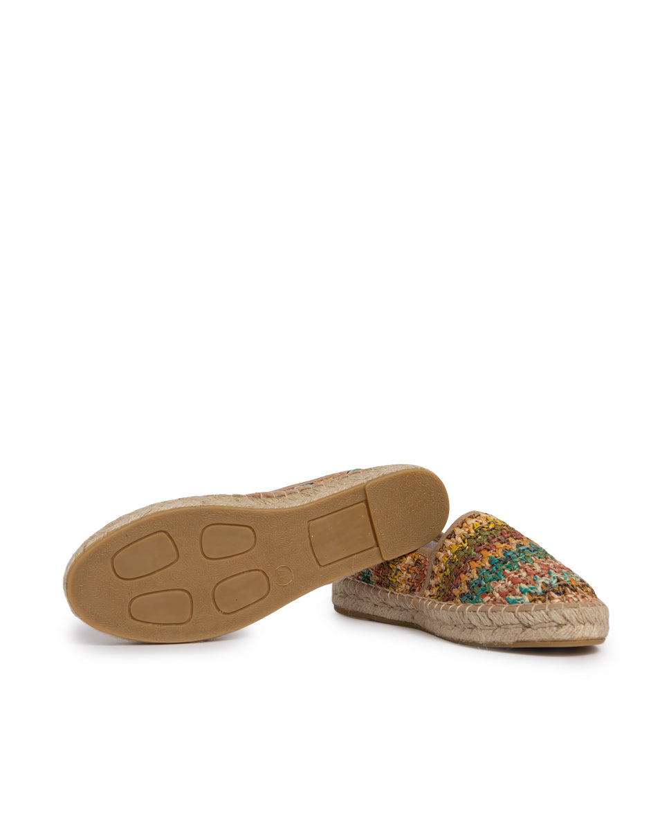 Alpargatas de yute mujer multicolor