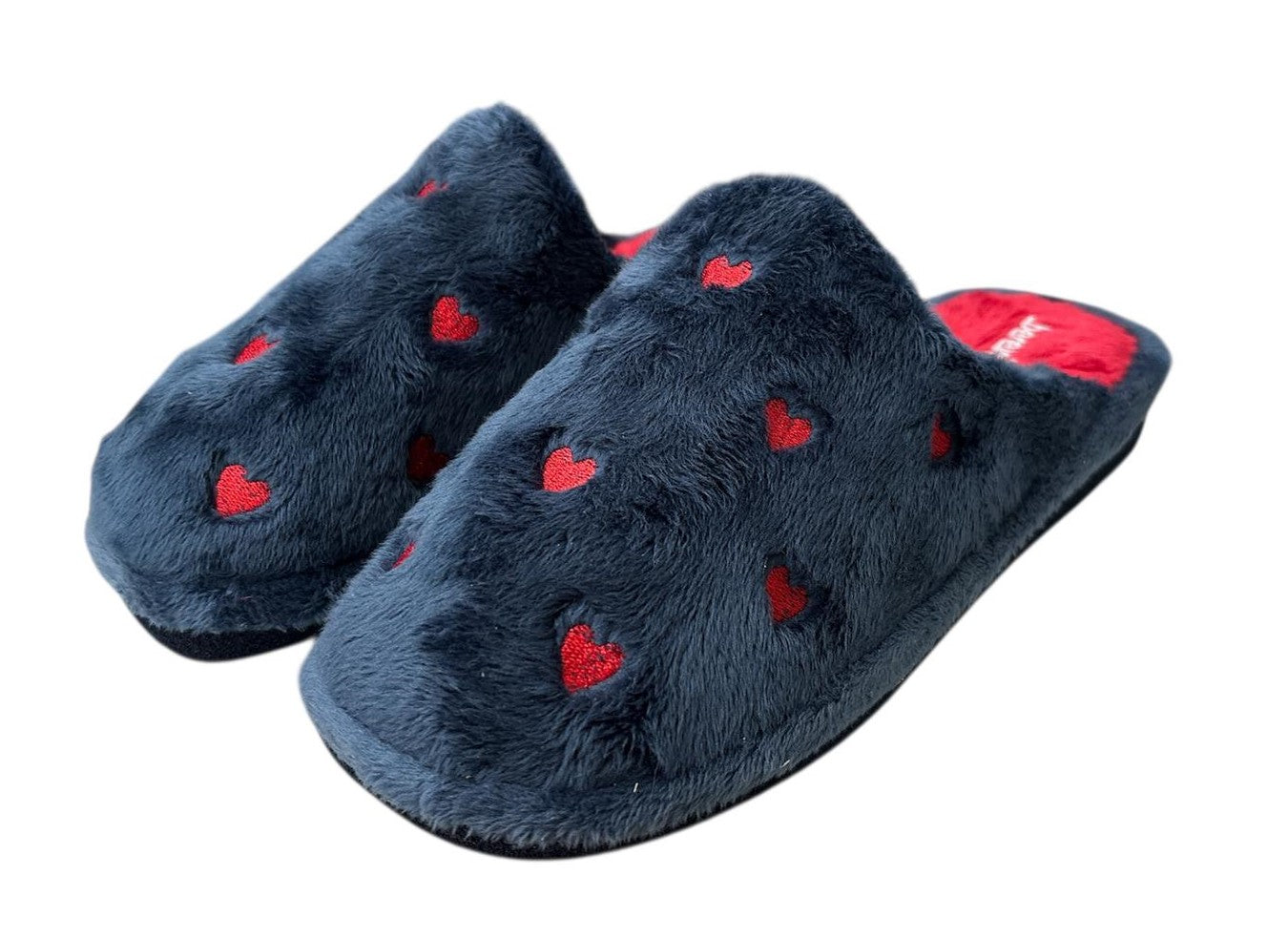 Zapatillas de casa mujer corazones
