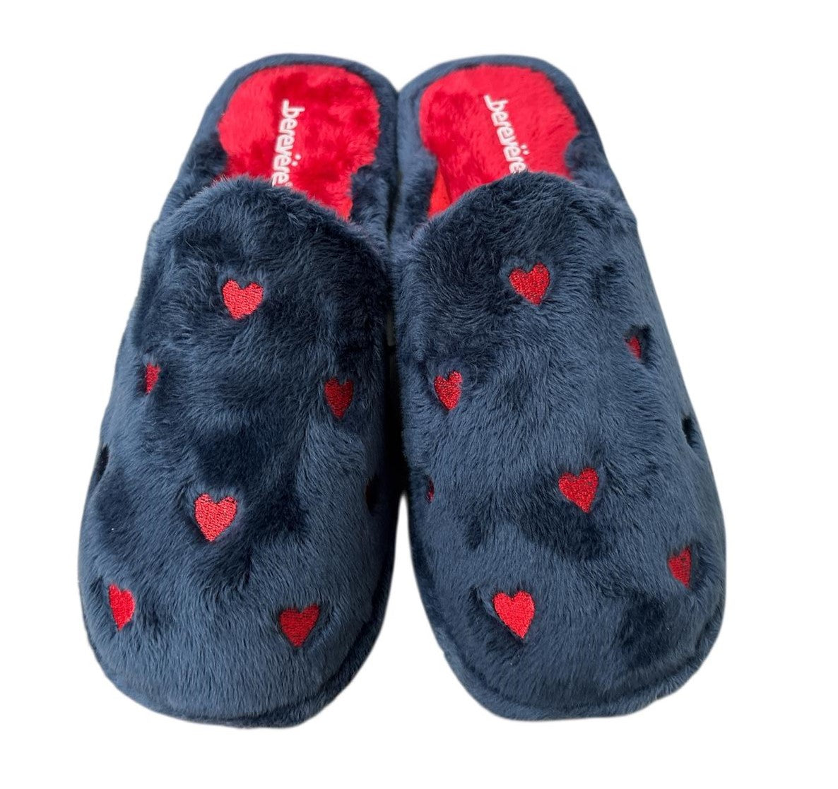 Zapatillas de casa mujer corazones