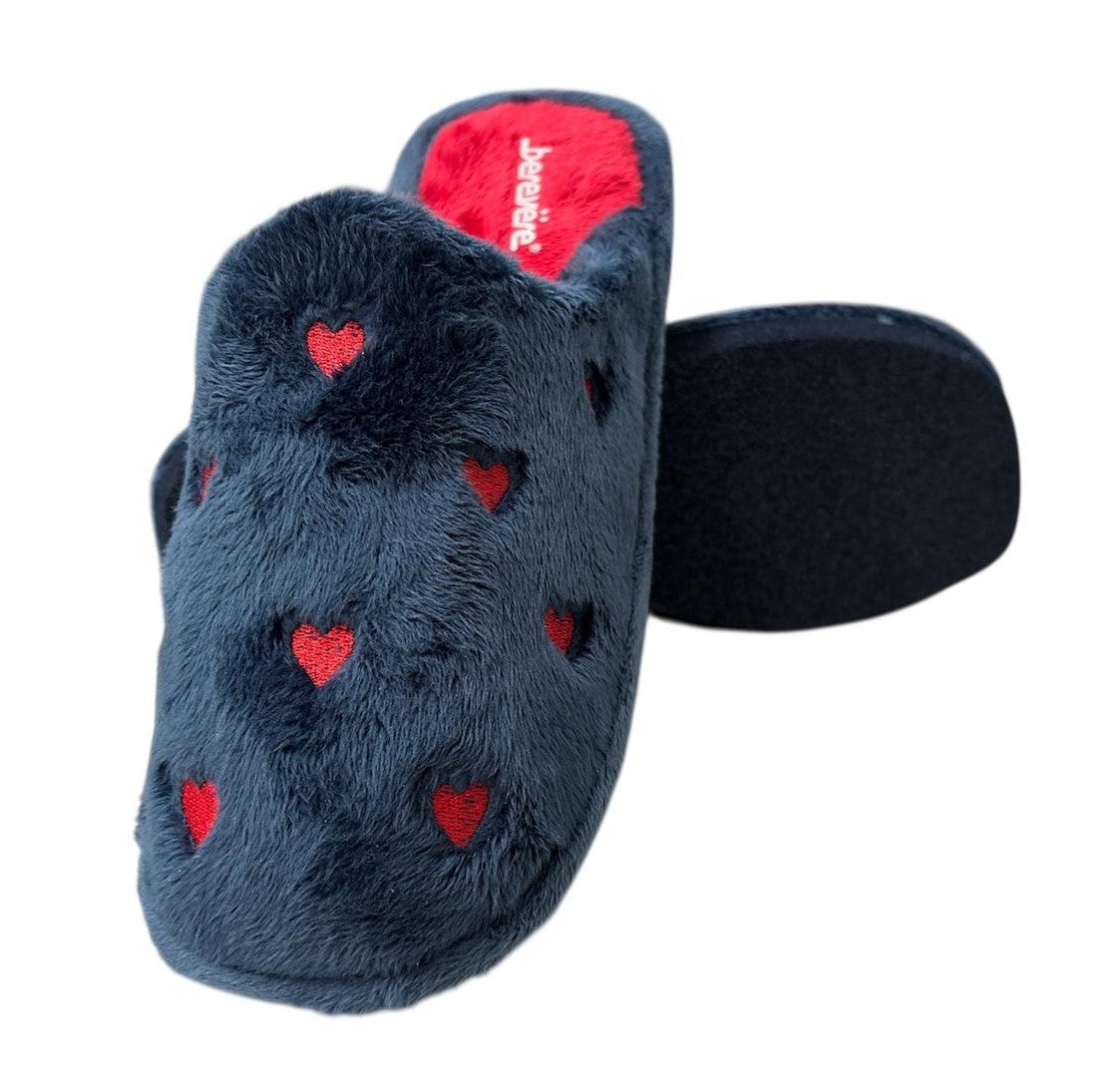 Zapatillas de casa mujer corazones