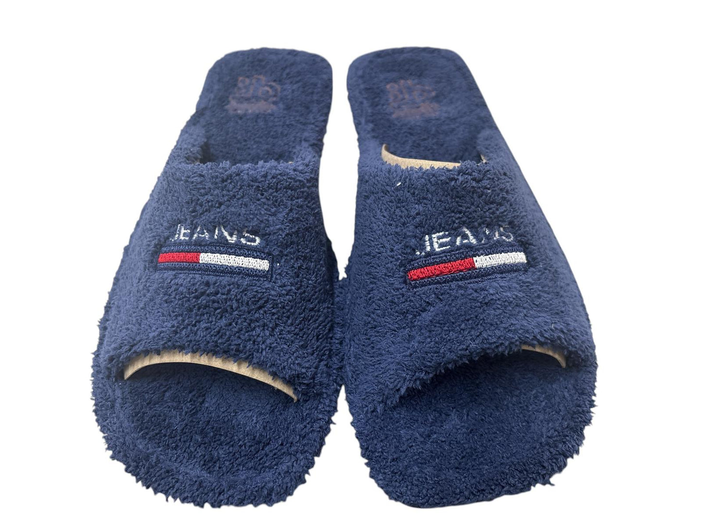 Zapatillas de hombre de rizo marino jeans