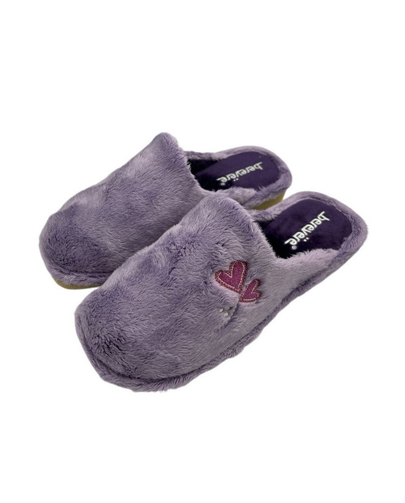 Zapatillas destalonadas mujer lila