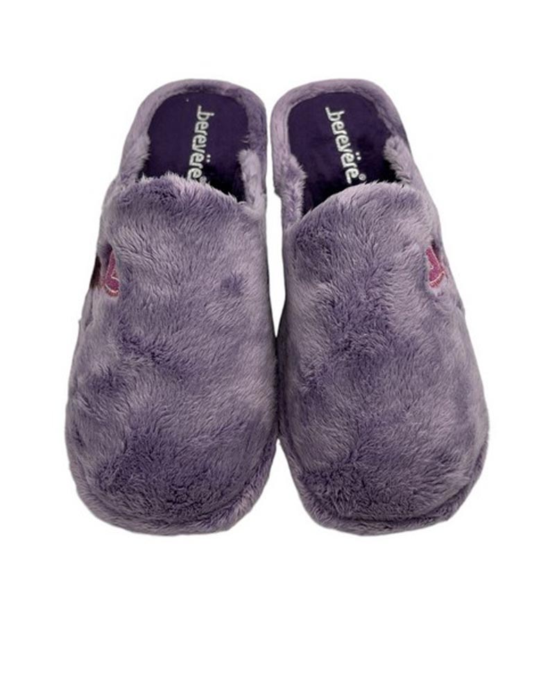 Zapatillas destalonadas mujer lila