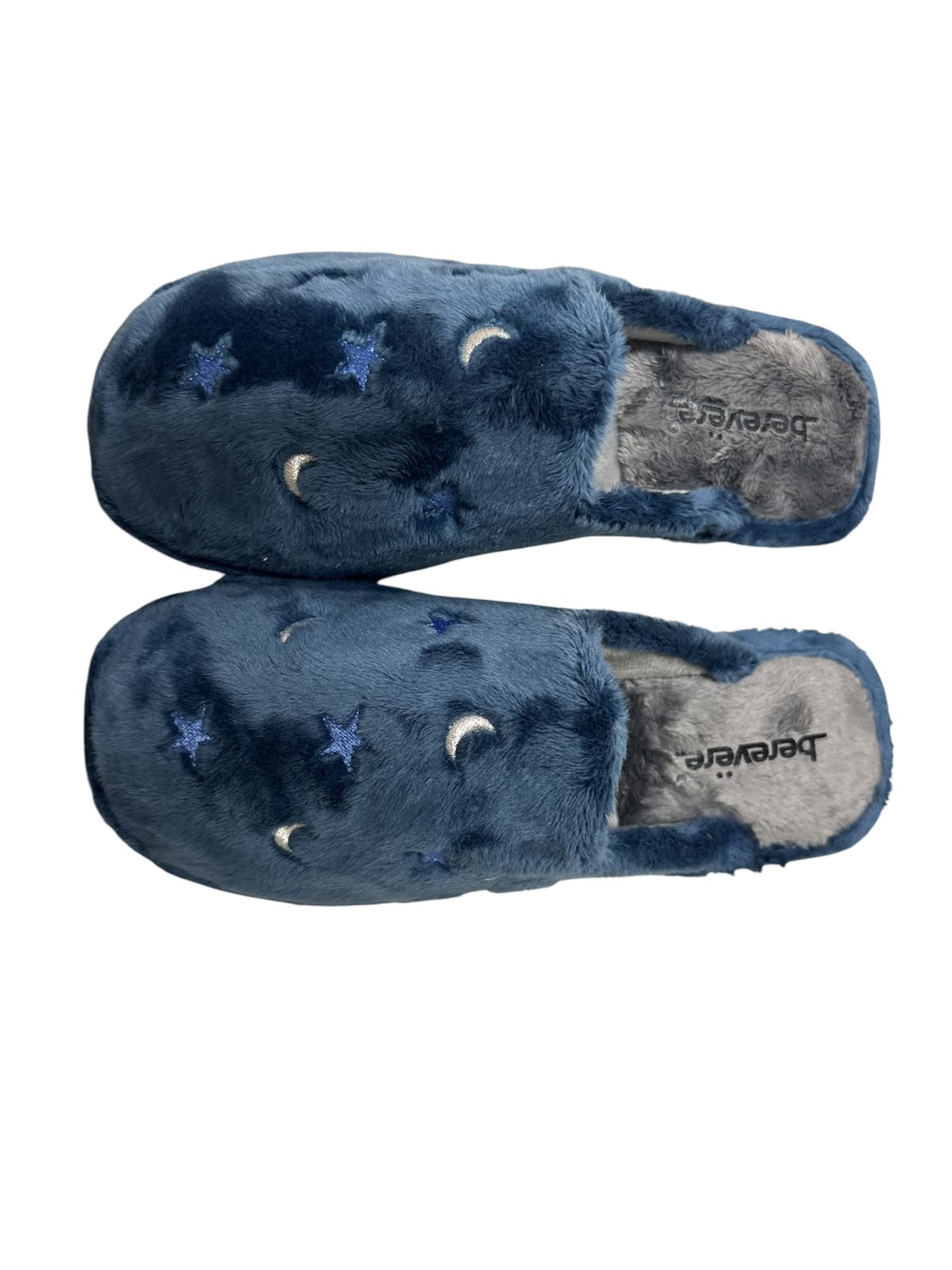 Zapatillas destalonadas mujer estrellas y lunas