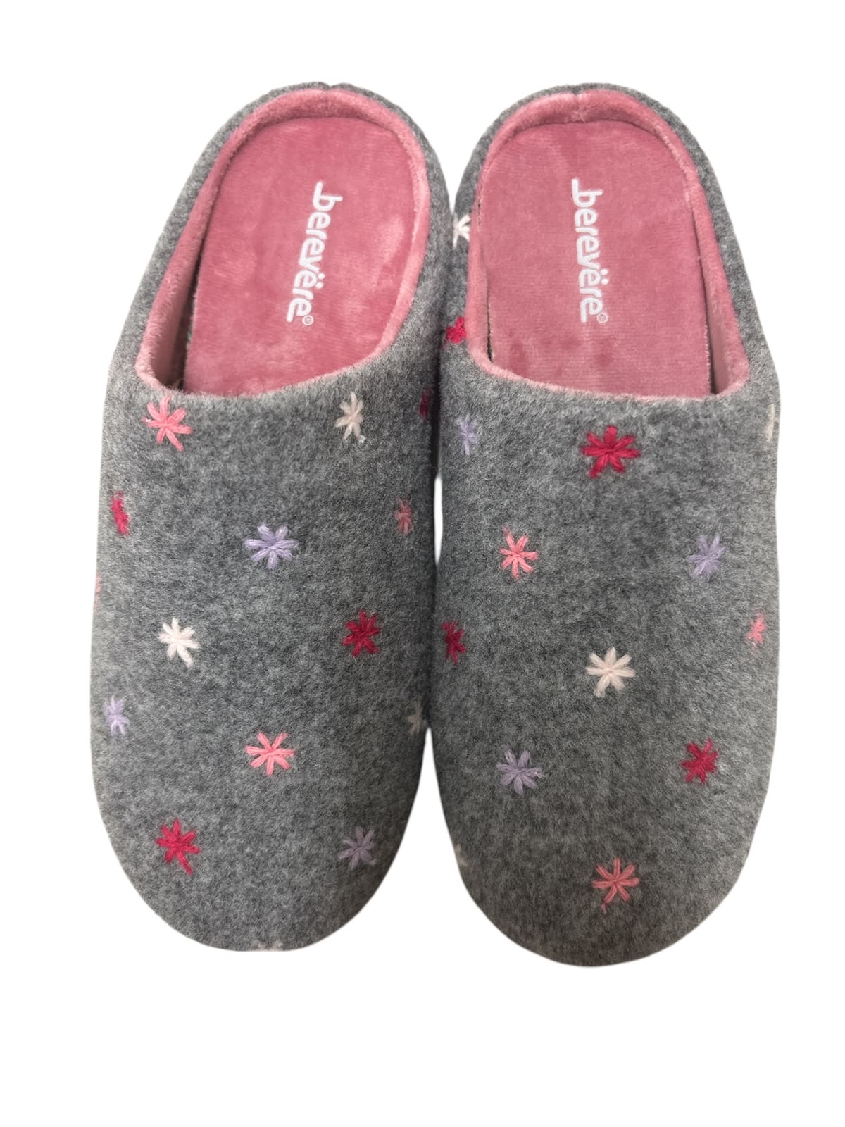 Zapatillas destalonadas mujer gris