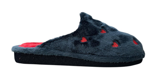 Zapatillas de casa mujer corazones