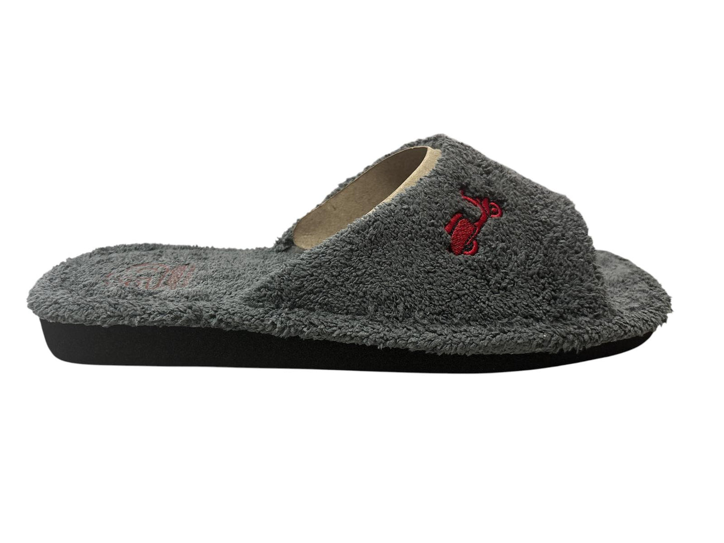 Zapatillas de hombre de rizo gris vespa