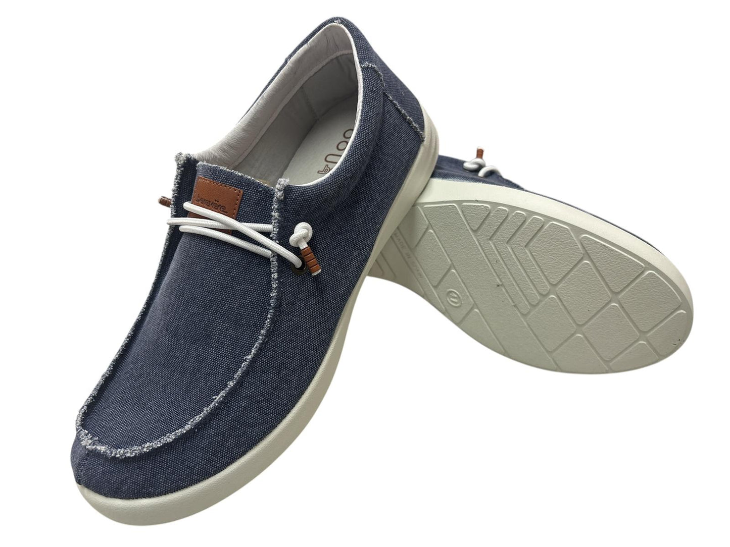 Deportivo para hombre azul walabi ribeteado 600T maltinto