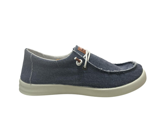 Deportivo para hombre azul walabi ribeteado 600T maltinto